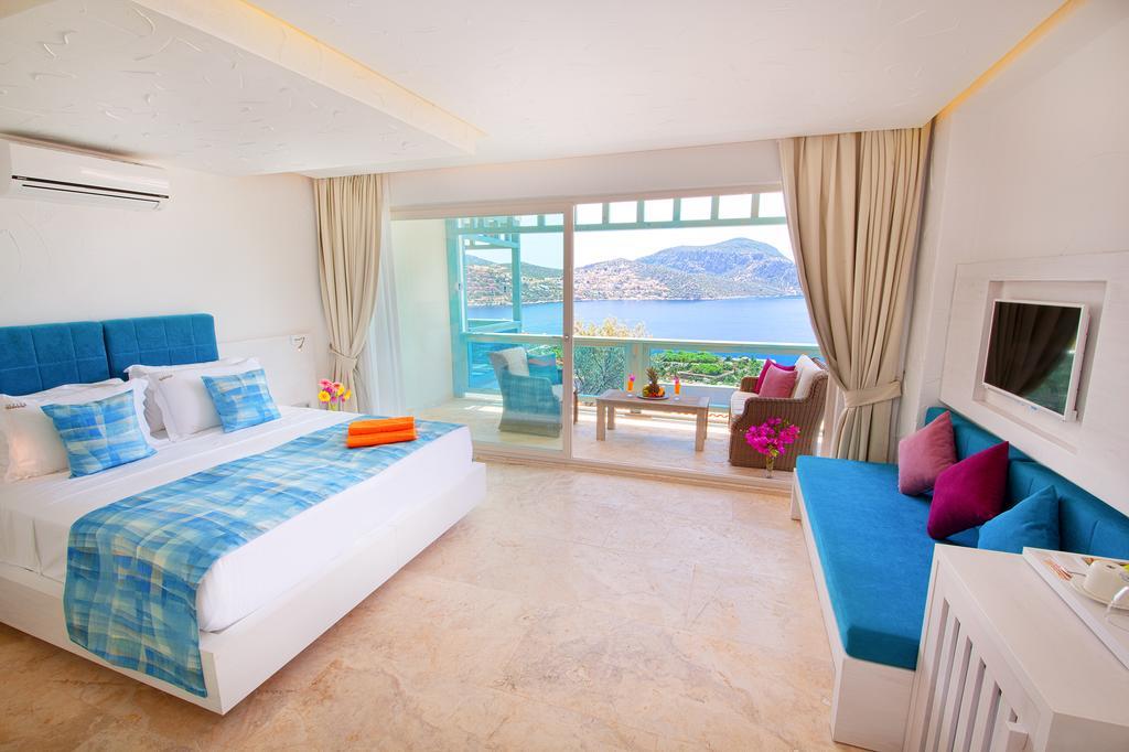 Asfiya Sea View Hotel Kaş Rum bild